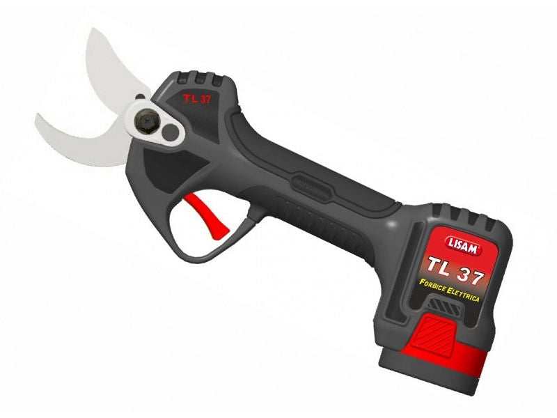 Forbice da potatura a batteria Lisam TL 37 con motore elettrico taglio da 37 mm