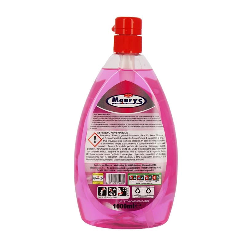 MAURY'S GEL PIATTI DELICATO PH 5.5 1 LT, 6PZ