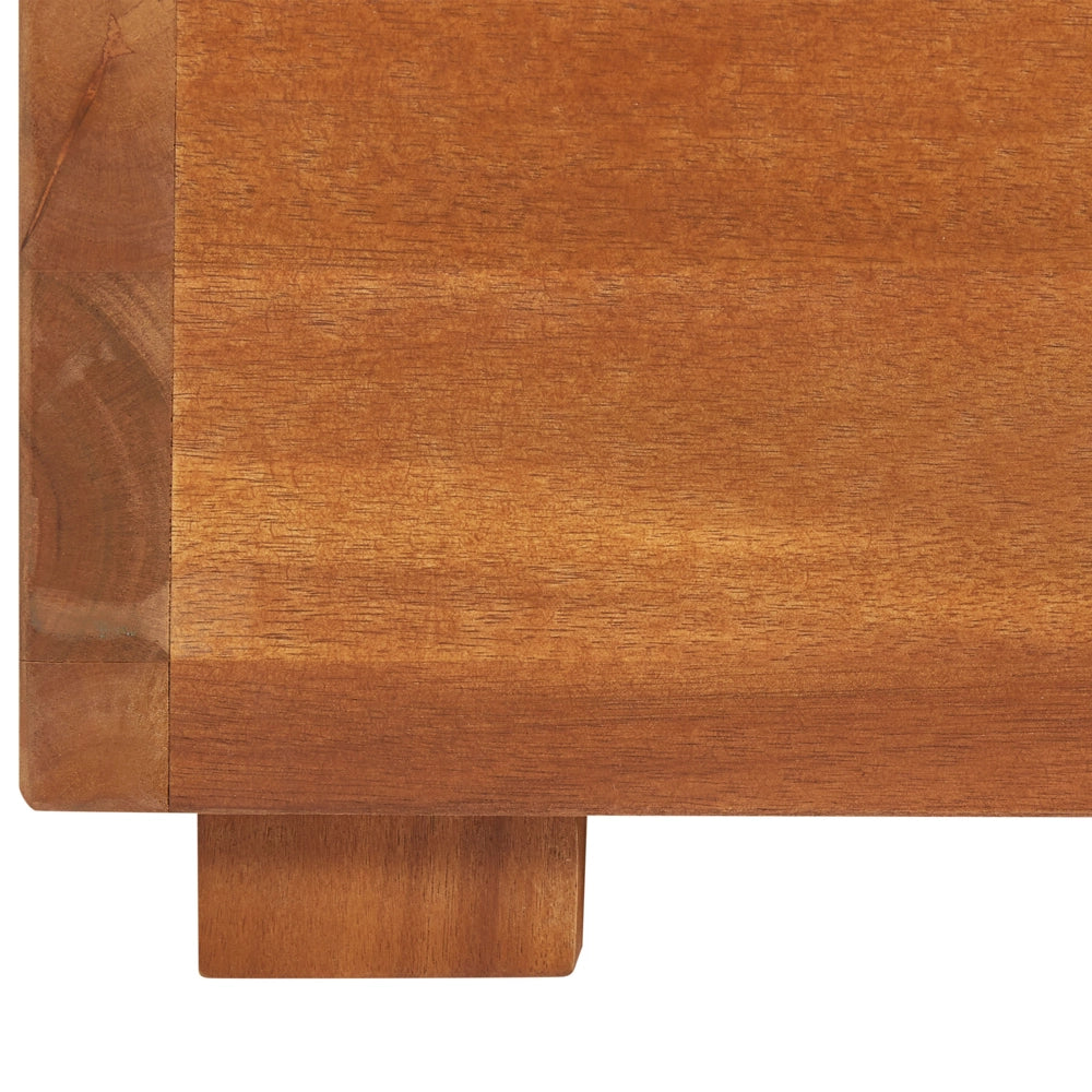 Lettino da giardino in legno di acacia reclinabile con cuscini bianco sporco terrazza giardino esterno