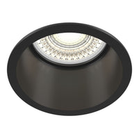Faretto da incasso Downlight in Alluminio Reif Nero