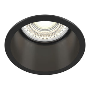 Faretto da incasso Downlight in Alluminio Reif Nero