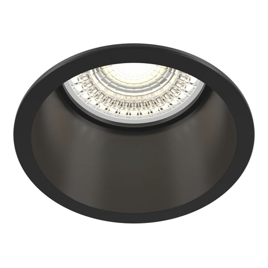 Faretto da incasso Downlight in Alluminio Reif Nero