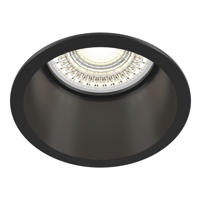 Faretto da incasso Downlight in Alluminio Reif Nero