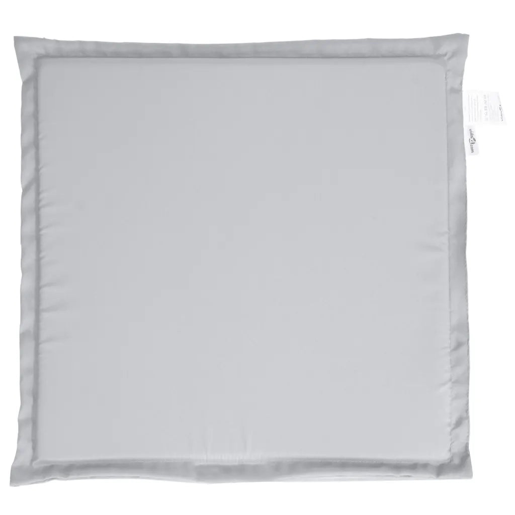 Imbottitura per Seduta Giardino 4pz Grigio Chiaro 45x45x2 cm