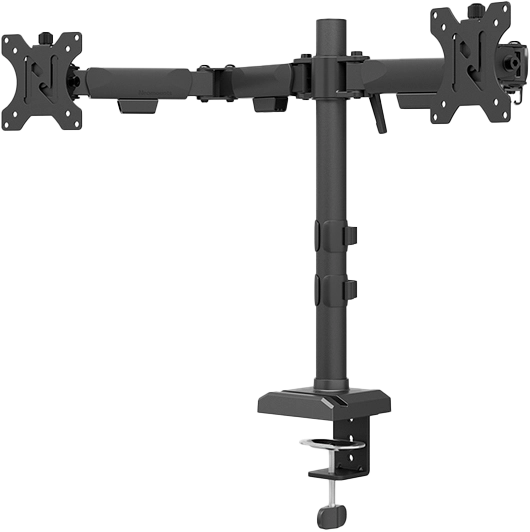 Neomounts DS60-600BL2 Braccio per monitor 10-32" - Quick-fix - 180°-stop