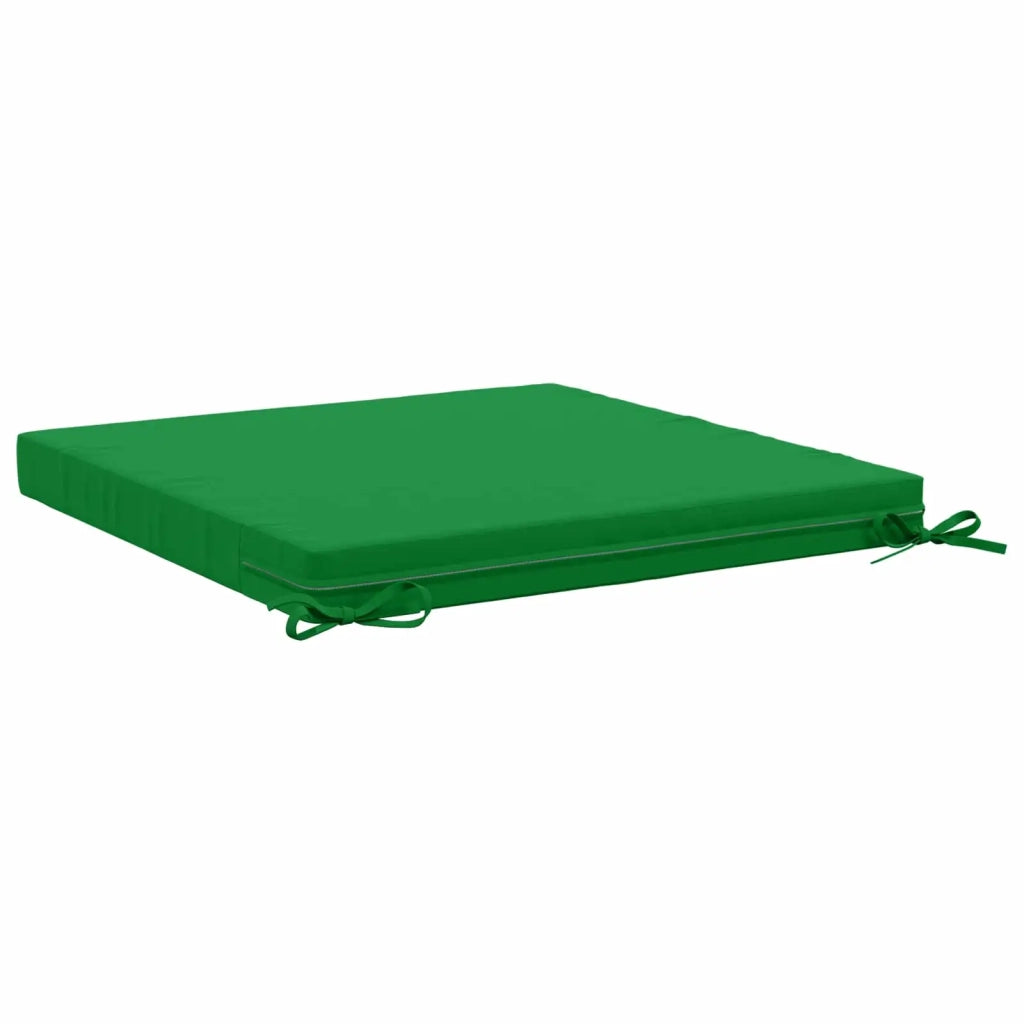 Cuscini per Sedia in 4 Pezzi SOEST 4 pz 100% Poliestere Verde 945090