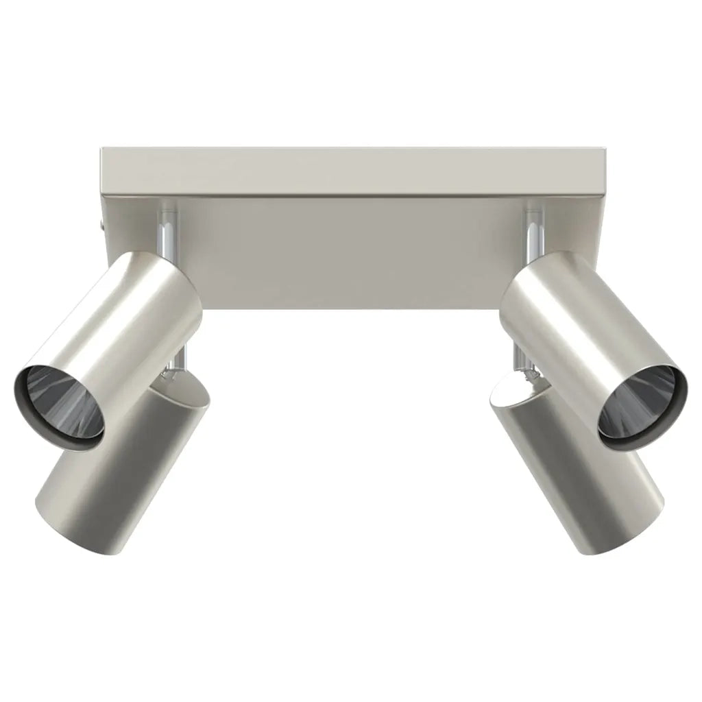 Faretto da soffitto Nichel 26 x 26 x 16 cm Metallo CFW4595992