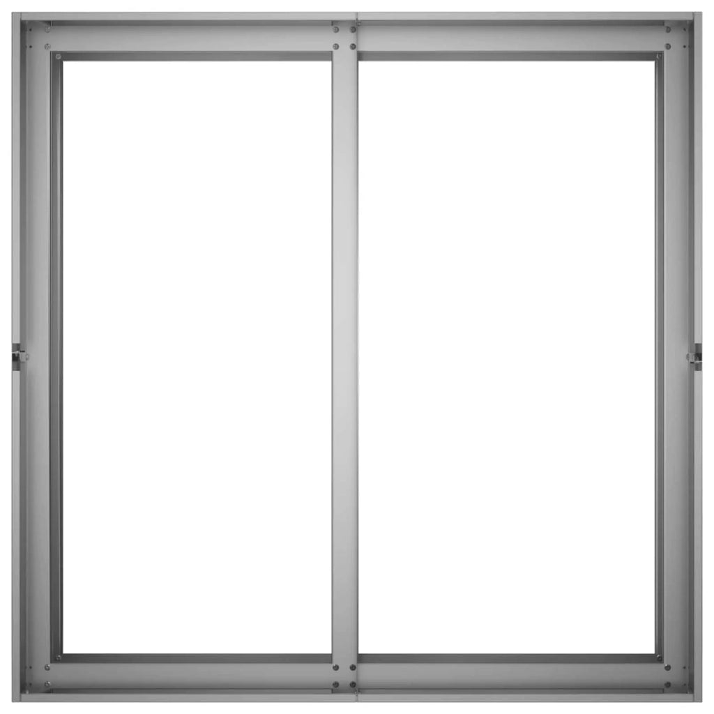 Vaso da giardino Argento 80 x 80 x 60 cm Acciaio zincato 8005923