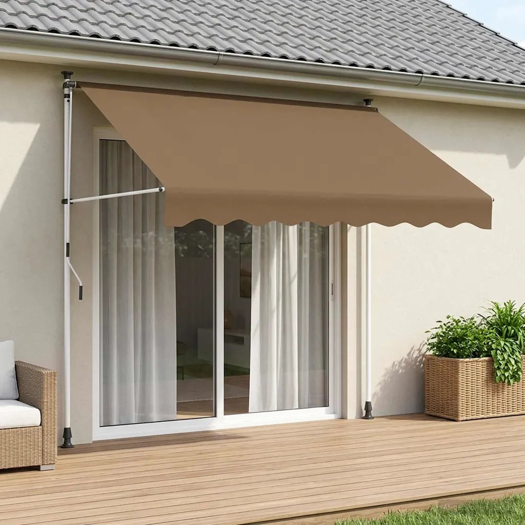 Tenda retrattile manuale Beige 300 cm 42037034