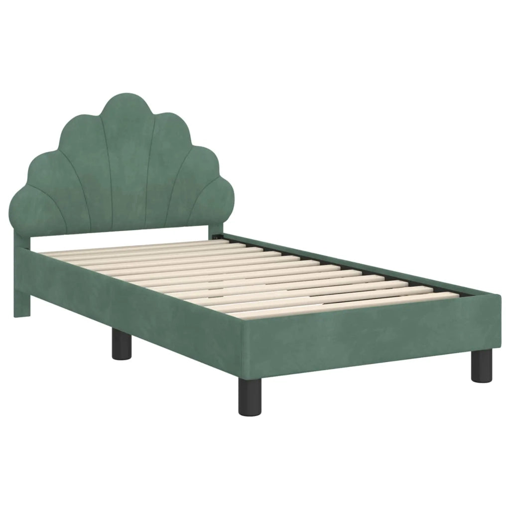 Struttura letto bambini con testata-Giroletto per bambini Verde Mare 80 x 160 cm 459632