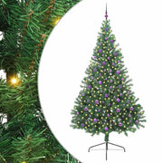 Albero di Natale | Decorazioni natalizie artificiale con luci integrate Verde 240 cm