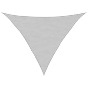 Vela Parasole | Telo Ombra | Vela da ombra Grigio Chiaro 3,5x3,5x4,9m 100% Poliestere Oxford