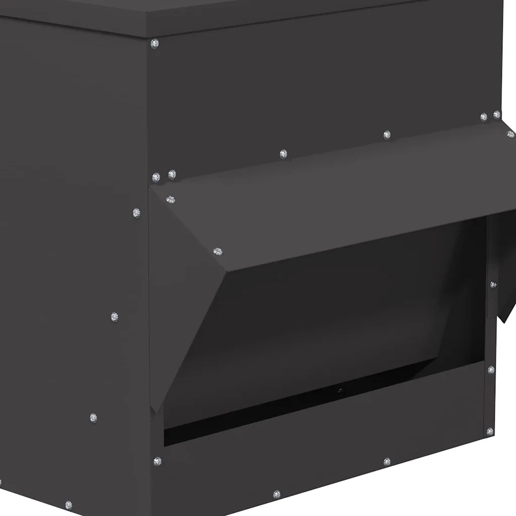 Feeder per pollo Nero 40,5 x 45 x 41 cm CFW7152758