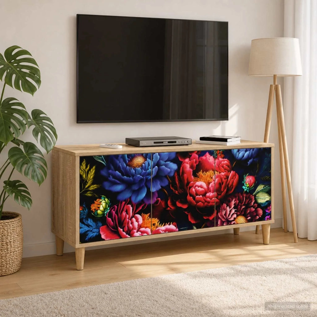 Mobile TV KIEL 102 x 33 x 50 cm Sonoma Legno ingegnerizzato 8007083