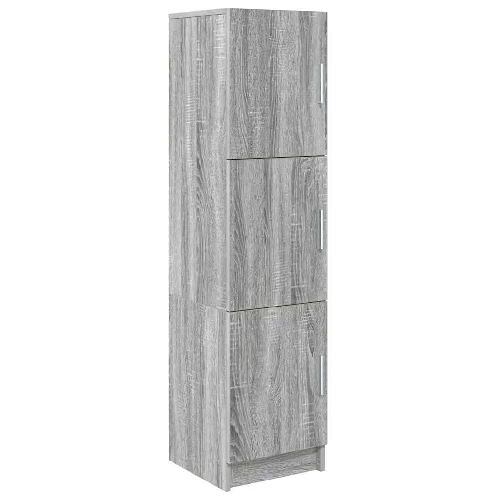 Credenza | Madia | Buffet da pranzo | Armadio da pranzo Grigio Sonoma 31.5 x 32 x 122.5 cm