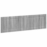 Testiera da Muro UTRECHT Sonoma grigio Legno ingegnerizzato 897821