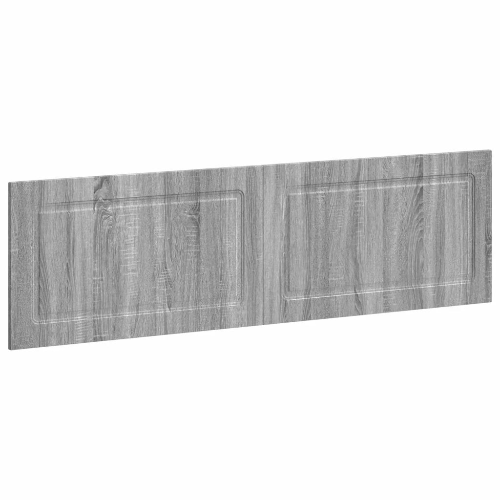 Testiera da Muro UTRECHT Sonoma grigio Legno ingegnerizzato 897821