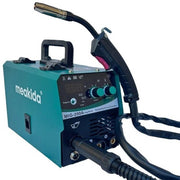 Trade Shop - Saldatrice Mig A Filo Continuo No Gas 200 A Mma Elettrodo + Bobina Mig-200a -