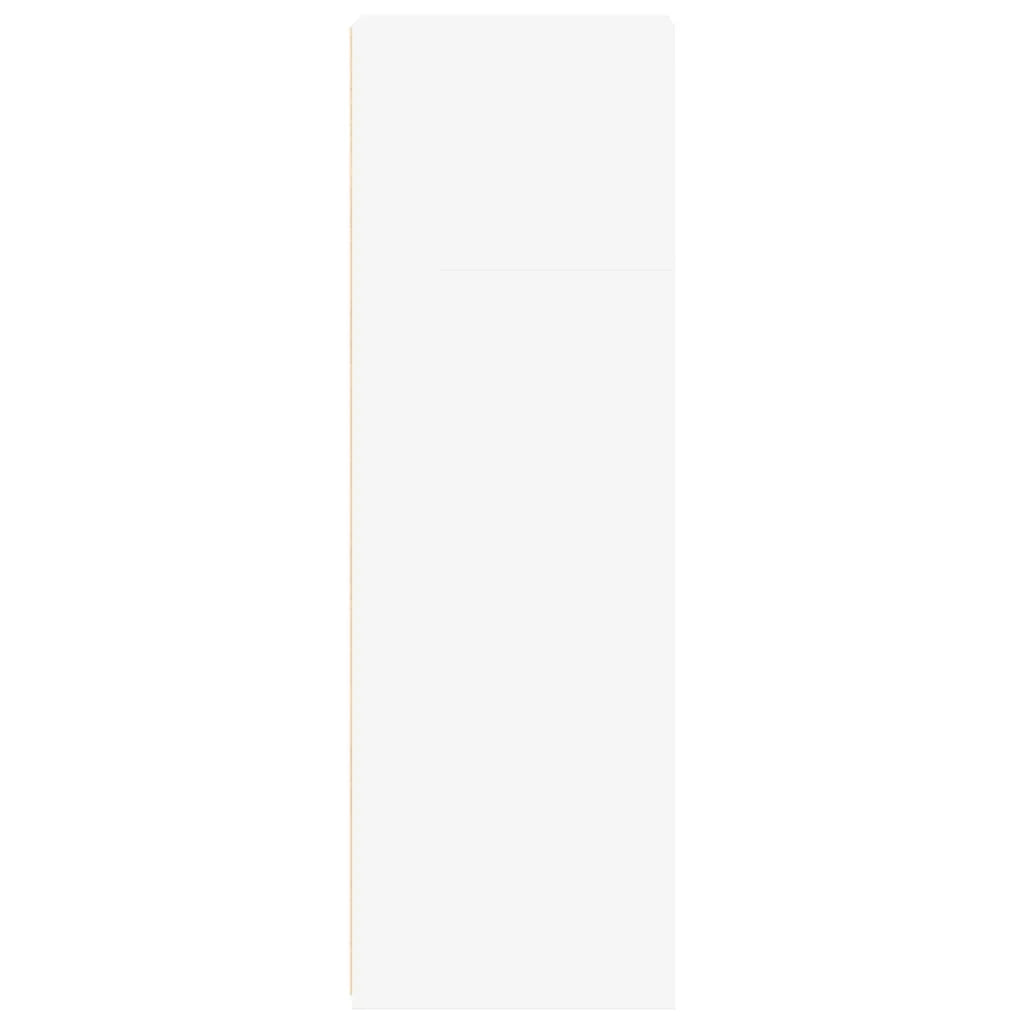 Credenza cassettiera cassettiera mobile contenitore organizer cucina soggiorno soggiorno 30 x 41 x 124 cm derivati ​​del legno bianco 02_0030223
