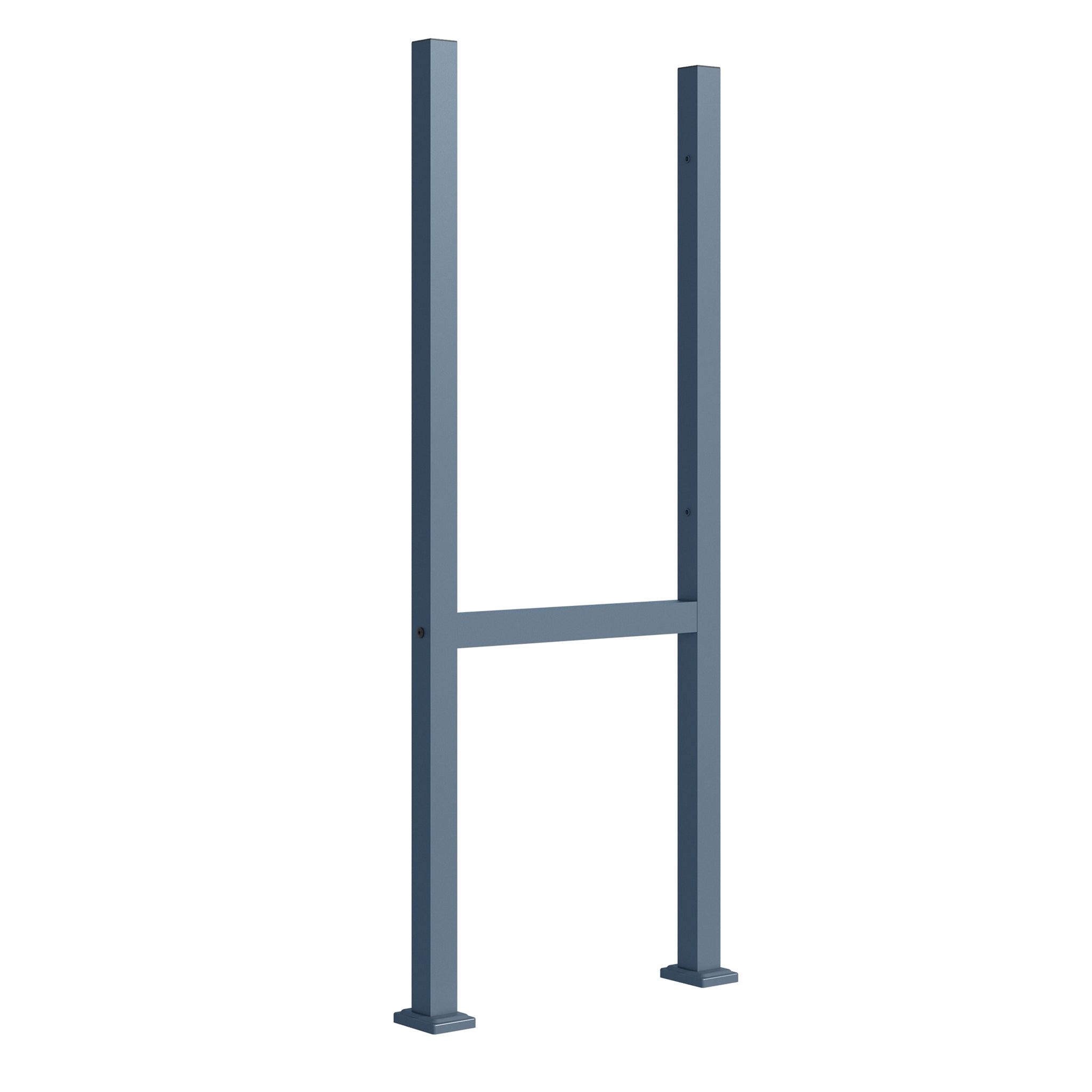 Toboli Supporto per cassetta della posta per pacchi Antracite Stand con 2 pali Base