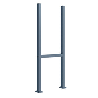 Toboli Supporto per cassetta della posta per pacchi Antracite Stand con 2 pali Base