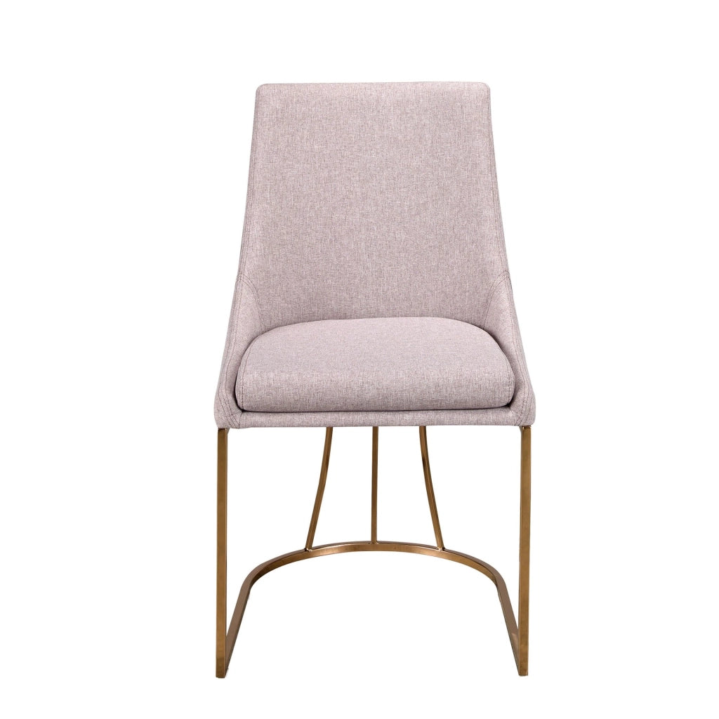 Sedia in tessuto grigio