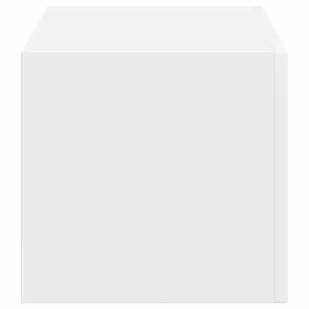 Mobile TV da parete-Mobile TV a Muro-Credenza TV Bianco Lucido 60 x 31 x 29.5 cm 224288