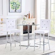 SGABELLO DA BAR Set da 2 pezzi in PVC