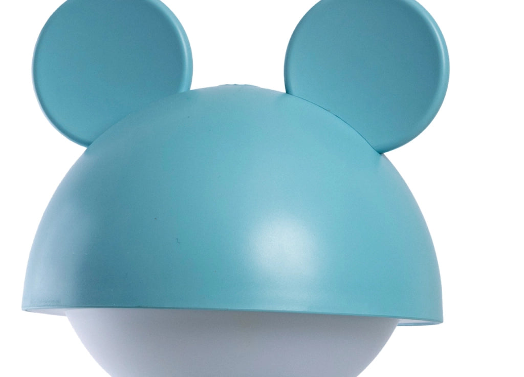 Lampada Led Per Bambini Da Tavolo Comodino Ricaricabile Modello Thinking Boy - Lampada - Azzurro