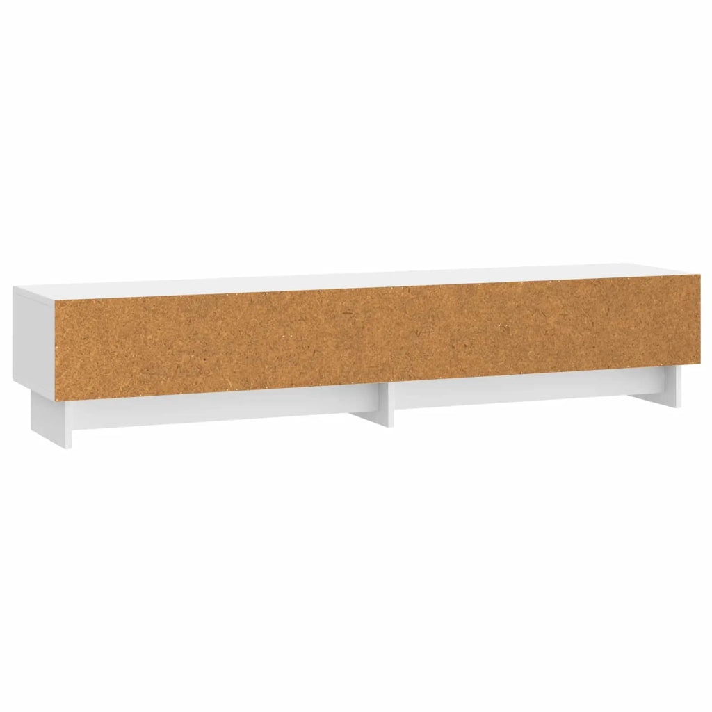 Mobile TV 147 x 34,5 x 30 cm Bianco Lucido Legno ingegnerizzato 894019