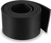 Afdichtstrip in Gomma - Afdichtaggio per Porte e Finestre - Nero - Striscia di Ricambio - Solido e Duraturo - 50mm Larghezza x 3mm Spessore x 1m Lunghezza