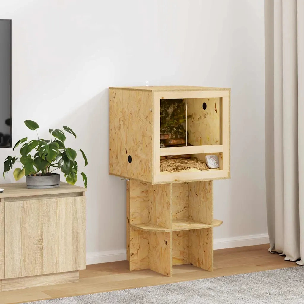 Terrario Marrone 50 x 50 x 50 cm OSB CFW6928894