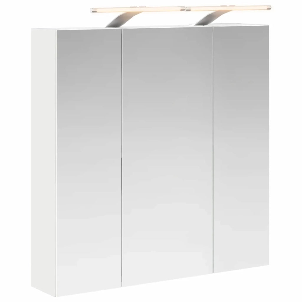 Mobiletto per specchio da bagno Bianco 70 x 14,5 x 70 cm 889095
