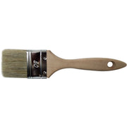 Pennello Pennellessa 220 per Vernice Smalto Solvente Impregnante Piatto Manico Legno 40 mm