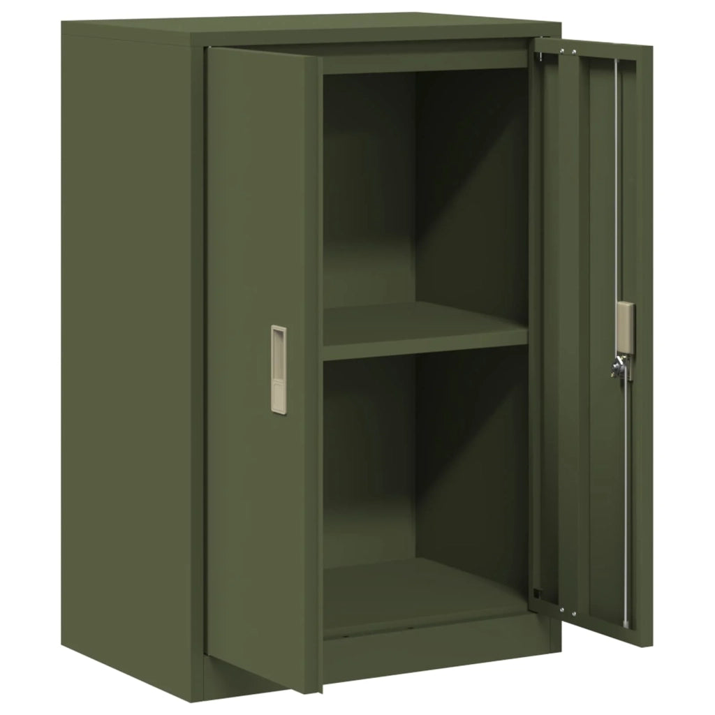 Armadio Verde oliva 60 x 40 x 90 cm Acciaio 891728