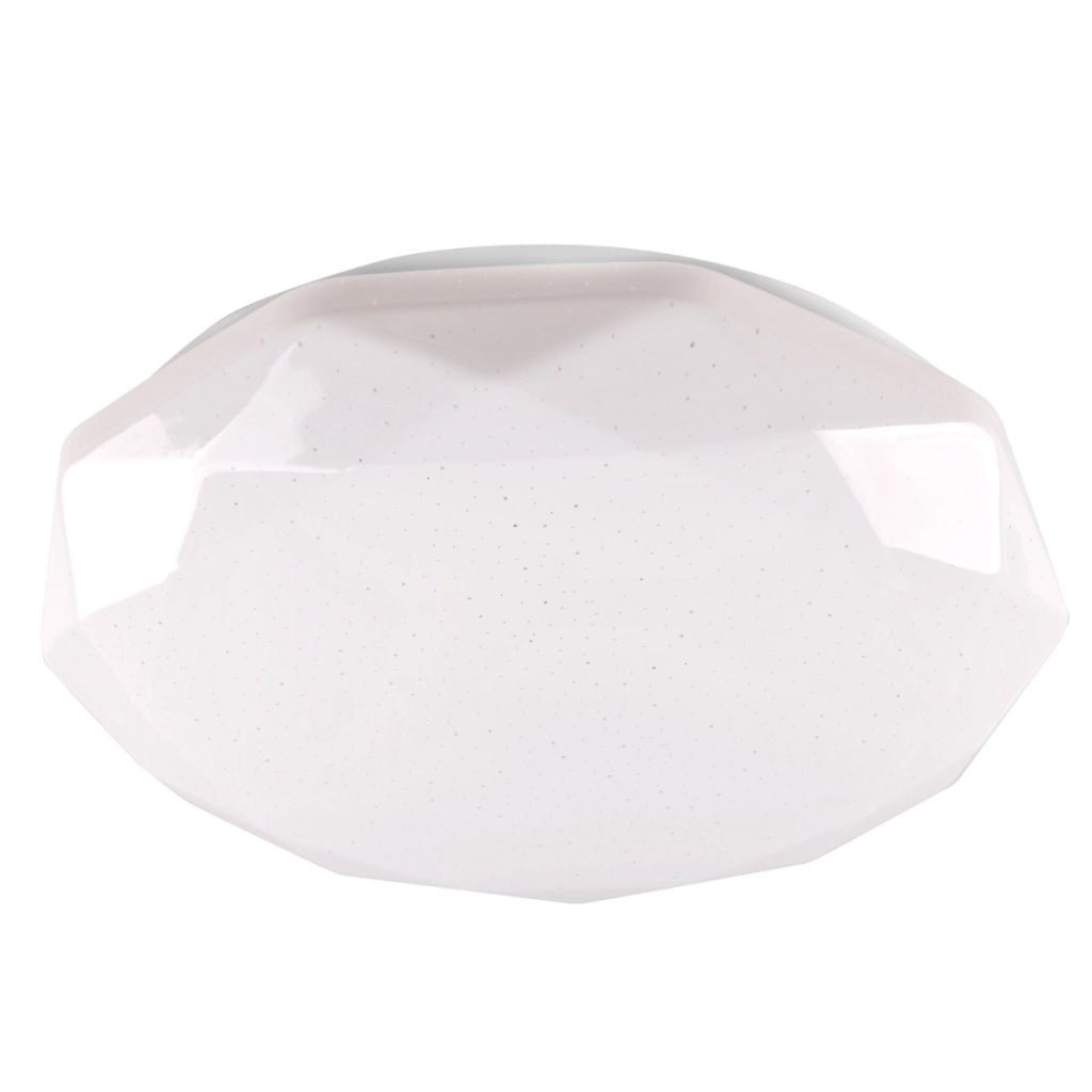 Plafoniera LED Galaxy 48W 38cm telecomando IP44 Polux
