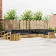 Set divani Legno di Acacia Massello 3391232
