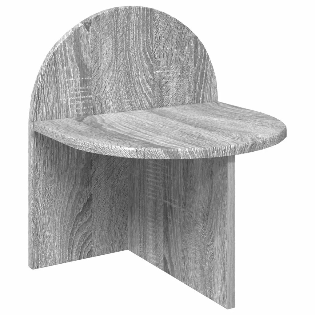 Comodino 2 pcs Grigio Sonoma 40 x 35,5 x 45,5 cm