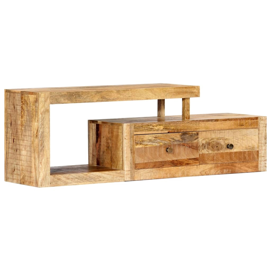 Pratico mobile porta TV/credenza di design 120 cm legno massello di mango 2502274