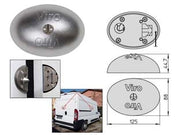 LUCCHETTO VAN LOCK PER CAMION E FURGONI IN ACCIAIO INOX 4222- - coppia con cifratura KA (4222.4222) - 1 confezione VIRO