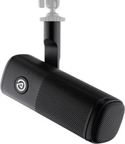 Microfono XLR dinamico con schema cardioidi - Riduzione rumore - Ottimizzato per la registrazione vocale per podcast e streaming - Nessuna preamplificazione necessaria - Compatibile con ogni interfaccia per Mac e PC