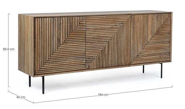Credenza 3 Ante 184x45x83,4h cm Darsey