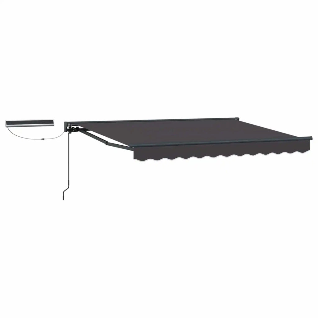 Tettuccio Elettrico Retrattile Antracite 3 x 2 m