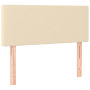 Testiera | Testata Crema 80x5x78/88 cm in Tessuto