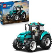 LEGO City Trattore Giocattolo - Kit con Veicolo Agricolo da Costruire con Minifigure del Contadino,Eta 6+
