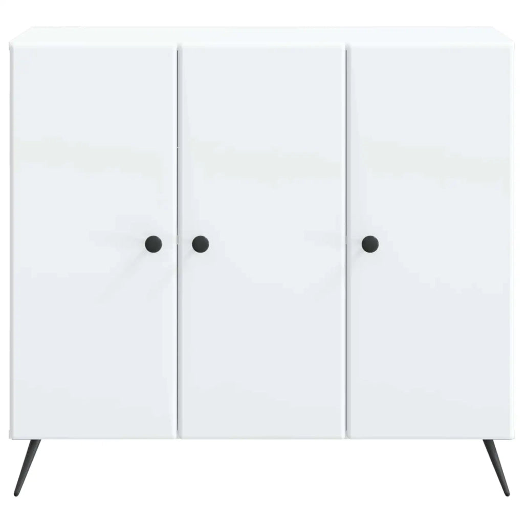 Credenza Bianco 89 x 34,5 x 80 cm Legno ingegnerizzato 895565