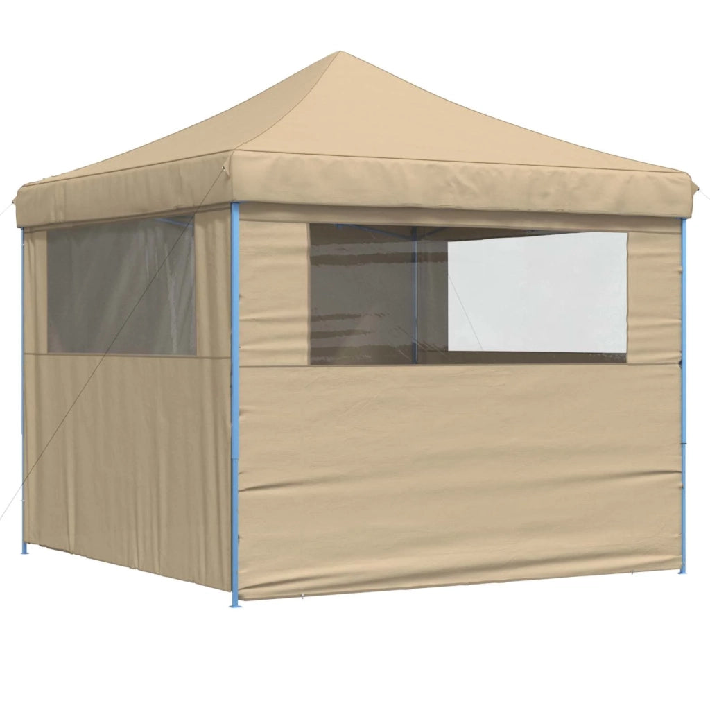 Tenda Party Beige 292 x 292 x 315 cm Tessuto Oxford 42023566