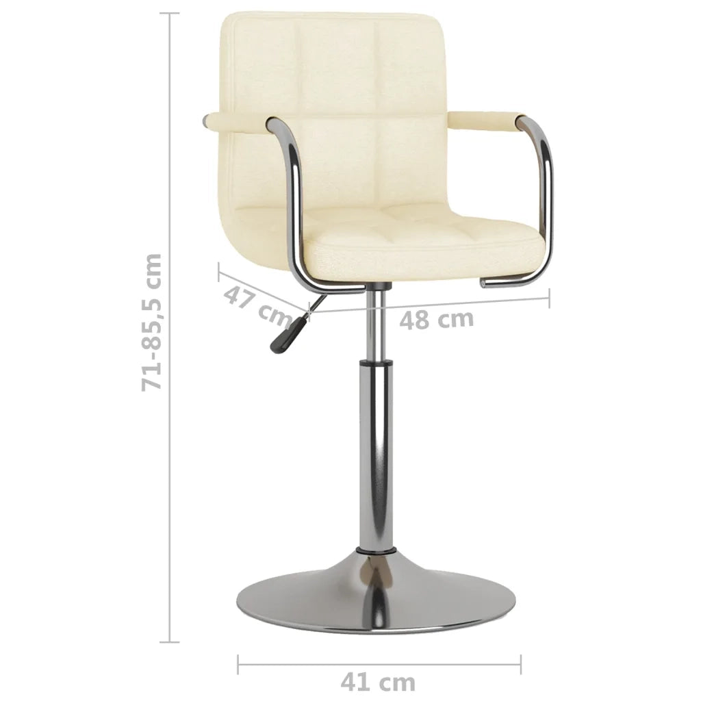 Sedia da Pranzo Crema in Tessuto cod mxl 15234
