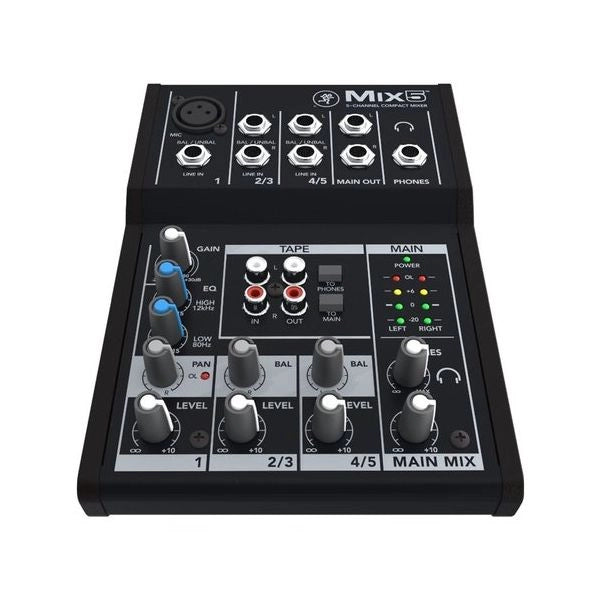 Old e disattivi audio mackie 5100300 mix5