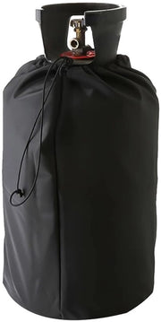 Copertura ventilata per serbatoio propano - resistente all'acqua - 1 pezzo - nero - tessuto Oxford